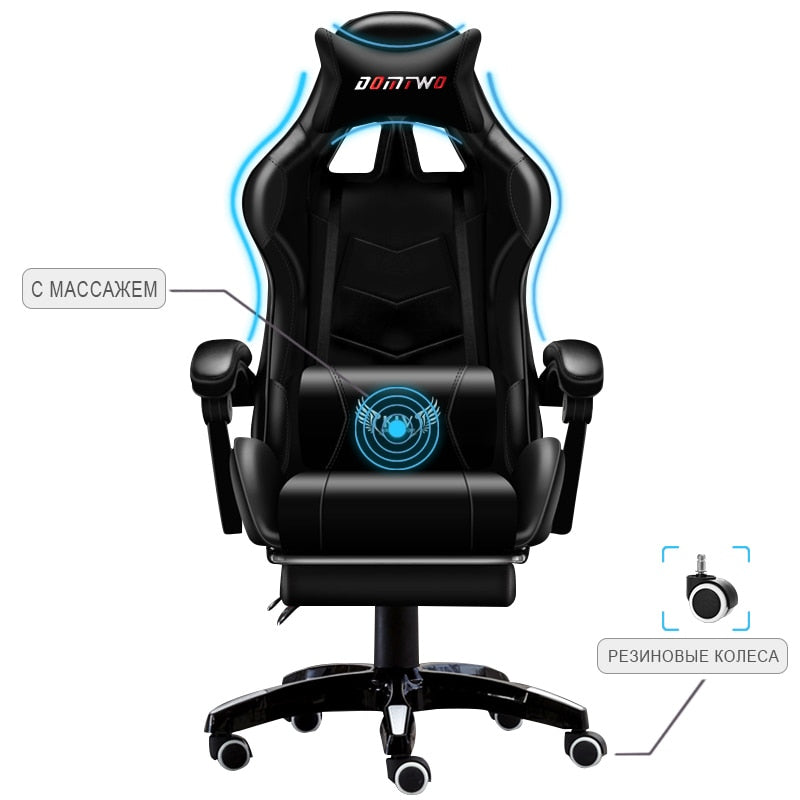 professional gaming chair LOL internet cafe Sports racing chair WCG computer chair office chair