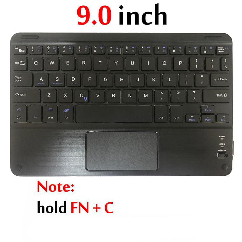 Bluetooth-compatible Keyboard For Android Windows System Tablet Laptop Wireless With Touchpad For ipad Huawei Lenovo Sansumg Tab