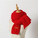 DRESSUUP Brand Women Winter Scarf Warm Solid Long Handmade Scarves Bufandas Mujer Foulard Femme Hijab