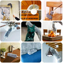 Plumero de microfibra Eyliden con mango largo extensible, 245 cm de largo, cabezal giratorio de 180 grados para coche, hogar, cocina, oficina