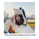 K79 Women's Hat Winter HaTt Ushanka hat For Female Thicken Cold Cap Warm Hat Windbreak Hat Warm Hat Pilot Cap Hat With Earflaps