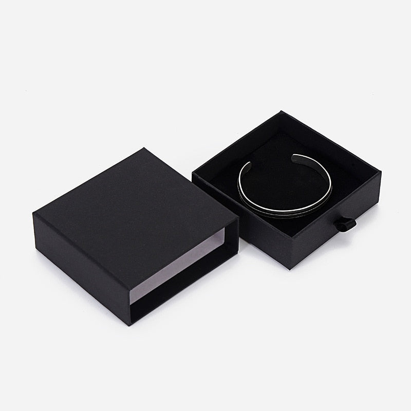 Caja de regalo de papel especial de moda para collar y amp; Pulsera y amp; Calcetín