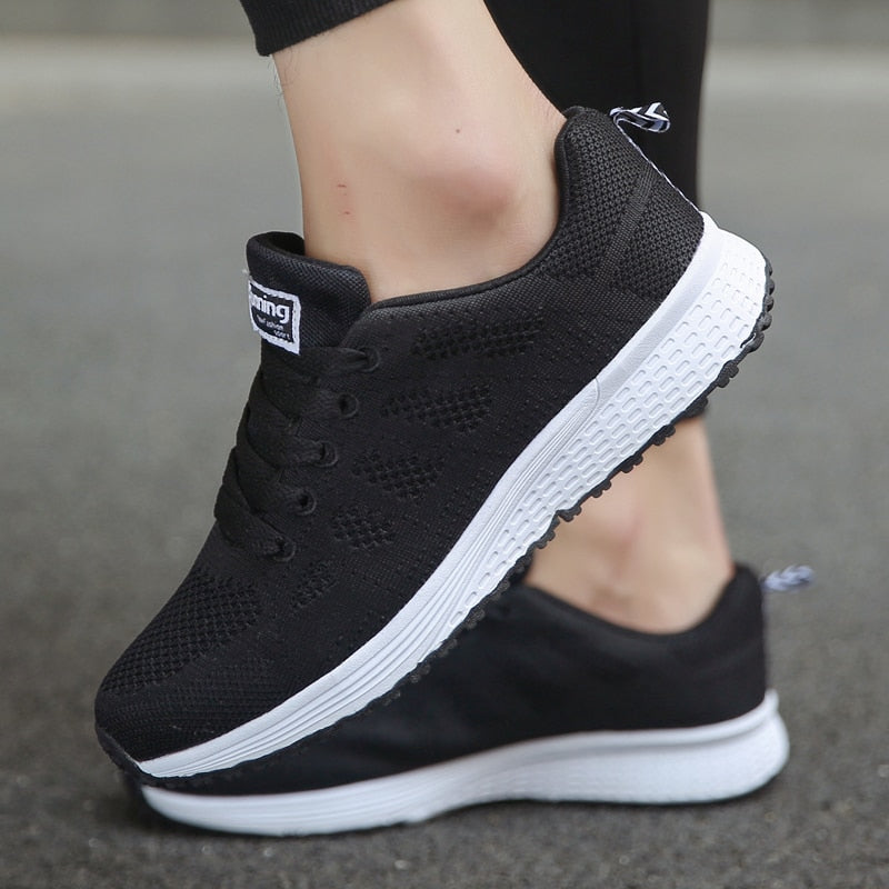 Fashion Women Sneakers Soft Women Vulcanize Sneakers Shoes Mesh Summer Sneakers Women Shoes Sneakers Shoes Woman Tenis Feminino