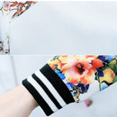 New 2022 Fashion Summer Bomber Print Jacket Women&