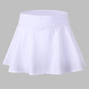 Women's Short Skirt with Pockets High Waist Dress Skirt Shorts Underpants for Badminton Tennis Sports Uniform Girl's Golf Wear