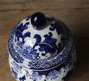 Jingdezhen porcelain hand painted blue and white porcelain general tank new Chinese decoration classical home  study decoration