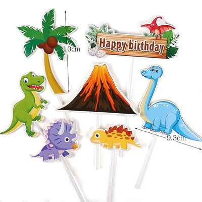Dinosaurio Clap Circle Toys Jungle Safari fiesta de cumpleaños Jurassic World Dino Party 1st Boy Roar cumpleaños fiesta Favor dinosaurio regalo