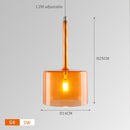 Luces colgantes de cristal modernas Comedor minimalista Bar Baño Dormitorio Lámparas colgantes para techo Mesa de comedor Iluminación colgante