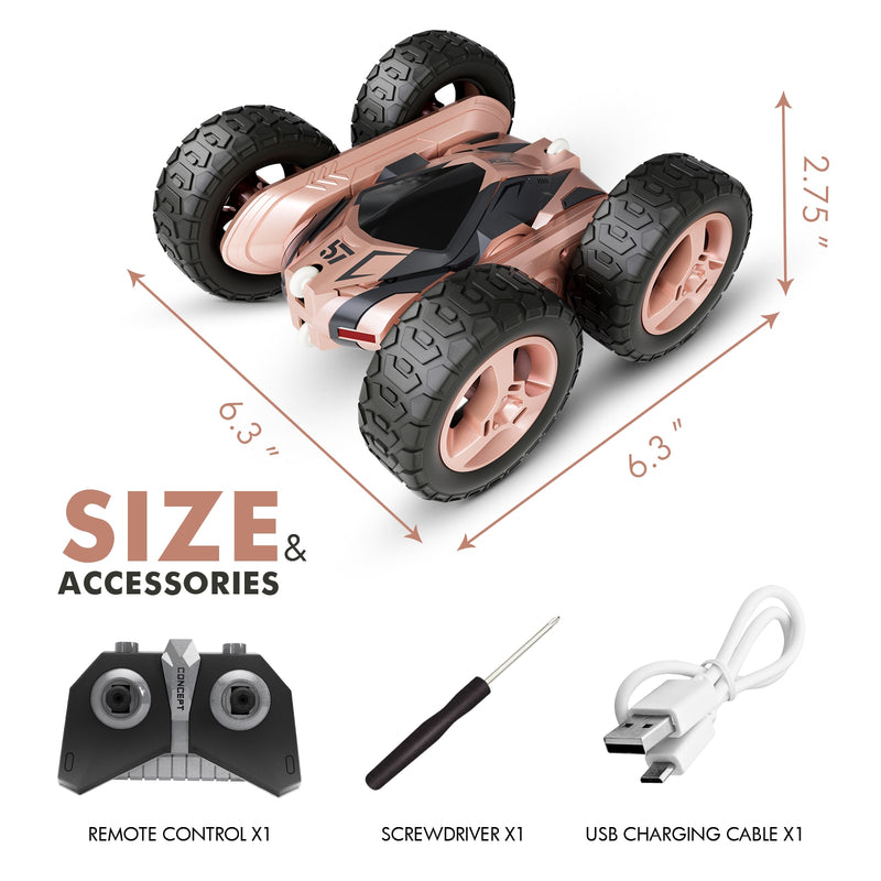 Sinovan RC Stunt Car 2.4G 4CH Drift Deformation Buggy Roll Car Flip 360 Degree Rotating Vehicle Models Remote Control toys