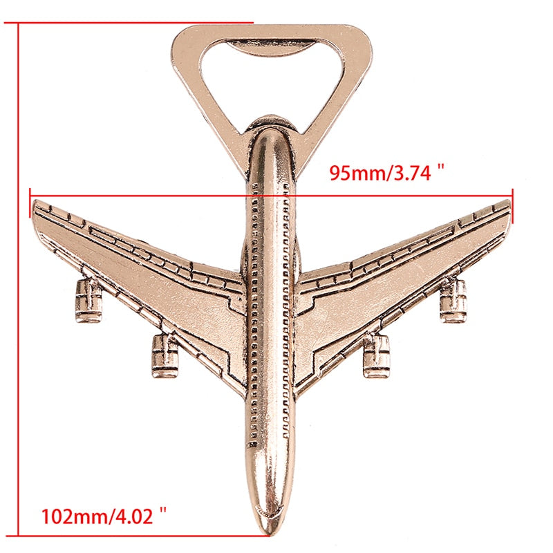 Wedding Gifts for Guests  Antique Air Plane Airplane Shape Wine Beer Bottle Opener Metal Openers For Wedding Party Gift Favors