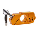 Bloqueo del manillar de la motocicleta Manija del freno del manillar Bloqueo sólido Imitación Robo Bloqueo Barra de tracción ATV Dirt Street Bikes Antirrobo