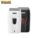 WMARK New NG-987 Barber Shaver Shaper Afeitadora eléctrica Barba USB Maquinilla de afeitar eléctrica para cabeza de aceite Máquina de afeitar Push White