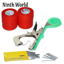 New Garden Tool Plant Tying Tapetool Tapener Machine Branch Hand Tying Machine Packing Vegetable Stem Strapping Pruning Tool Set