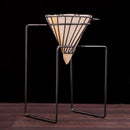 Coffee Filters Coffee Maker Dripper Geometric, Reusable Pour Over Coffee Filter Stand,Permanent Filter Basket
