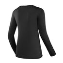 Herobiker, conjunto de ropa interior térmica con forro polar para mujer, conjunto de invierno elástico para motocicleta, esquí, calzoncillos largos cálidos, camisas y Tops, traje inferior