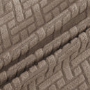 Funda para silla con respaldo de ala Jacquard Spandex Fundas elásticas para sillas de oficina Conjunto elegante de 2 piezas con banda elástica