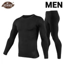 Herobiker, conjunto de ropa interior térmica con forro polar para mujer, conjunto de invierno elástico para motocicleta, esquí, calzoncillos largos cálidos, camisas y Tops, traje inferior