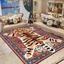 Cartoon Tiger Skin Rug Persian Living Room Floor Mat 120x160cm Bedroom Bedside Carpet Kitchen Non-slip Floor Mat Area Rug