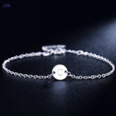 Hot sale silver color bracelet beautiful flowers for women classic high quality fashion jewelry wholesale JSH-lh013