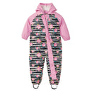 Kids Jumpsuit for Girls Waterproof Overall Girls PU Rain Pants Children Raincoat Baby Hooded Rainwear For Boys And Girls Clothes