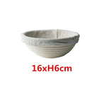 Round /Oval Banneton Brotform Bread Proofing Proving Rattan Basket Bread Banneton Dough Wicker DIY Tool