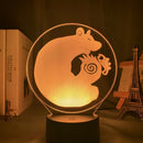 Acrylic Night Light Lamp Manga The Seven Deadly Sins Gadget for Home Room Decorative Light Meliodas Figure Kids Table Lamp Gift