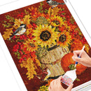 EverShine 5D Diamond Painting Full Square Halloween Diamond Embroidery Pumpkin Rhinestones Art Cross Stitch Kits Hobby Gift