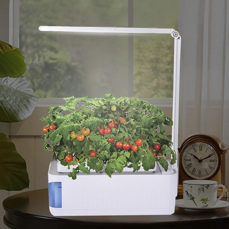 Desk Lamp  Hydroponic Indoor Herb Garden Kit Smart Multi-Function Growing Led Lamp for Flower Vegetable  Plant Growth Light