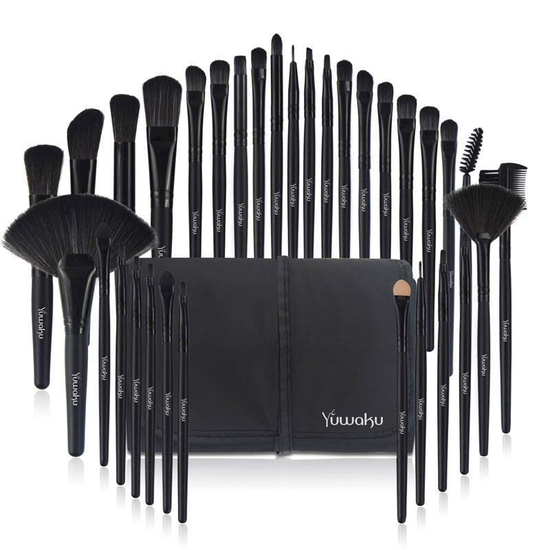 32Pcs Makeup brushes Sets With Bag Eye shadow Eyebrow highlighter Brush Kits Cosmetic Foundation brushes pincel maquiagem