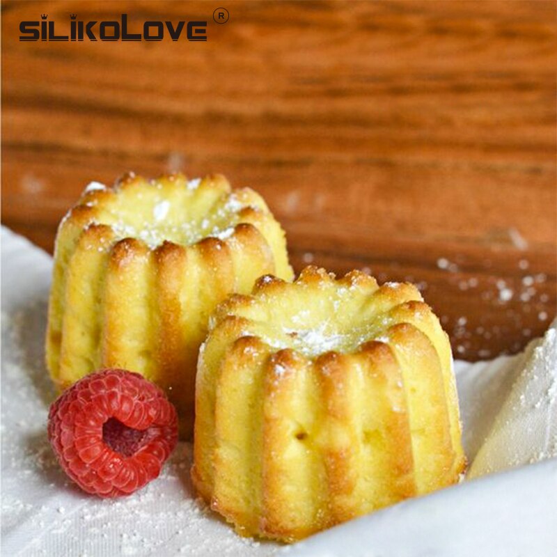 SILIKOLOVE Silikonform mit 18 Vertiefungen zum Backen von Mini-Muffins, Cupcakes, Süßigkeiten, DIY-Backformen