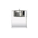 PEANDIM, centros de mesa de boda, decoraciones, Idea K9, portavelas de cristal, juego de 3 velas de té, hebras de vela, 6cm, 8cm, 10cm