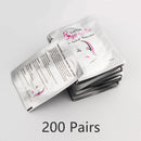 200/400Pairs Eyelash Extensions Hydrogel Patches Eyelashes Under Eye Pad Supplies Patches For Lash Extension Makeup Tool Sticker