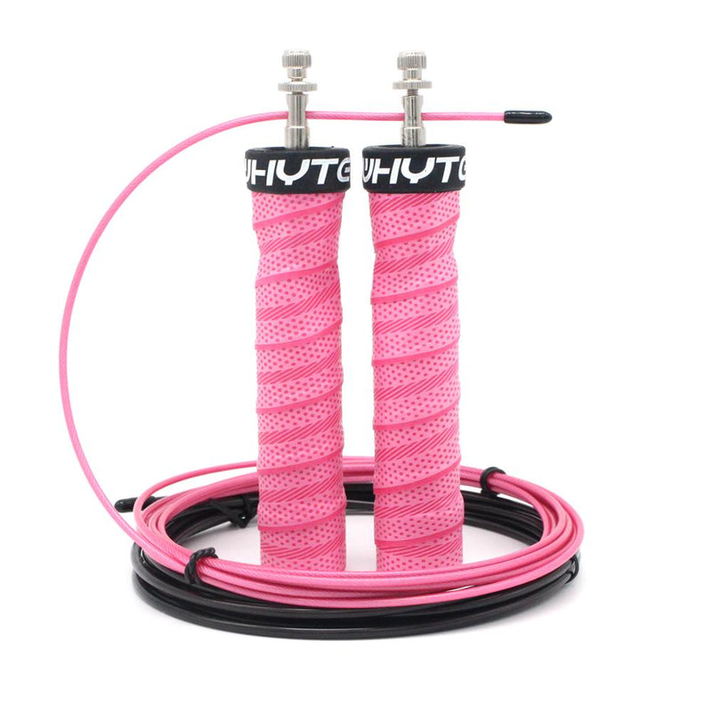 Speed Skipping Rope Crossfit Jump Rope with Anti-Slip Handle for Double Unders