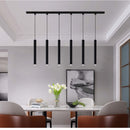 Modern Lights Lighting Track Led Lamp Dimmable 5W Long Tube Spot Light Rail Ceiling Pendant Lamp Hanging Lighting For Home Store