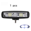 Car Light Assembly Led Fog Lights Off Road 4x4 48W Spot Beam Led Light Bar For Trucks ATV SUV DRL LED Spotlight Work Light Bar