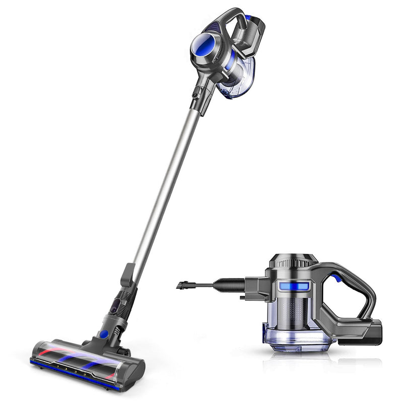MOOSOO X6 Cordless Stick Vacuum Cleaner 12KPa Suction 100W 2200mAh 1.3L 4 in 1 Handheld Cleaner for Hard Floor Carpet Pet Hair