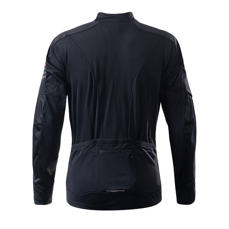 RION Mens Spring Thermal Cycling Jackets MTB Bike Coat Bicycle Clothing Long Sleeve Cycling Jerseys Ciclismo Jacket  with Pocket