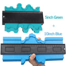 Onnfang, 2 unidades por paquete, duplicador de calibre de copia, plantilla de escala de contorno, herramientas de marcado de madera, regla de medición de azulejos, herramientas de carpintería