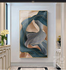 Gold Kunst Poster Nordic Leinwand Malerei Moderne Abstrakte Luxus Band Poster Druckt Wandbilder für Wohnzimmer Schlafzimmer Dekor