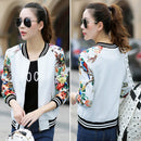 New 2022 Fashion Summer Bomber Print Jacket Women&