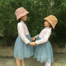 Winter Baby Girls Boys Bucket Hat Cute Children Outdoor Sun Cap Warm Beanies Kids Lamb Cotton Adjustable Hats Thick Warm Caps