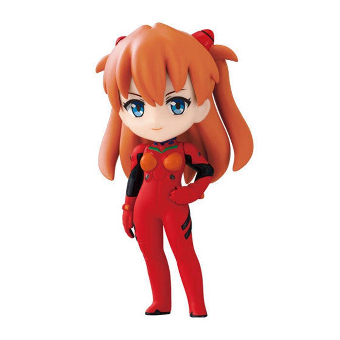 Original EVA Gashapon Anime figura de acción juguetes puedes avanzar 2:22 Nagisa Ayanami Rei Asuka Langley Makinami PVC ABS juguete muñecas