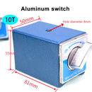 Interruptor Base de mesa magnética 6T 8T 10T 12T V Tipo de potencia Base magnética Indicador de dial Soporte Base Imán Asiento Mesa Corte de cable