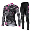 Mieyco Anti-UV Spring Women Cycling Set Polyester Bicycle Cycling Wear Cycling Bike Clothes Cycling Jersey Set ciclismo feminino