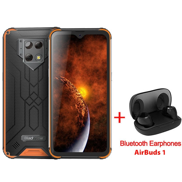 Blackview BV9800 Pro Global First Thermal imaging Smartphone Helio P70 Android 9.0 6GB+128GB Waterproof 6580mAh Mobile Phone