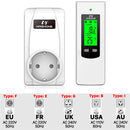 Nashone Thermostat 220v Temperature Controller Thermoregulator Wireless Temperature Sensor Warm Floor Thermostat with Socket EU