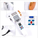 Masajeador de elevación de la piel con martillo frío y caliente, máquina de cavitación por ultrasonido, crioterapia, rejuvenecimiento de fotones LED, herramienta para el cuidado de los ojos Facial