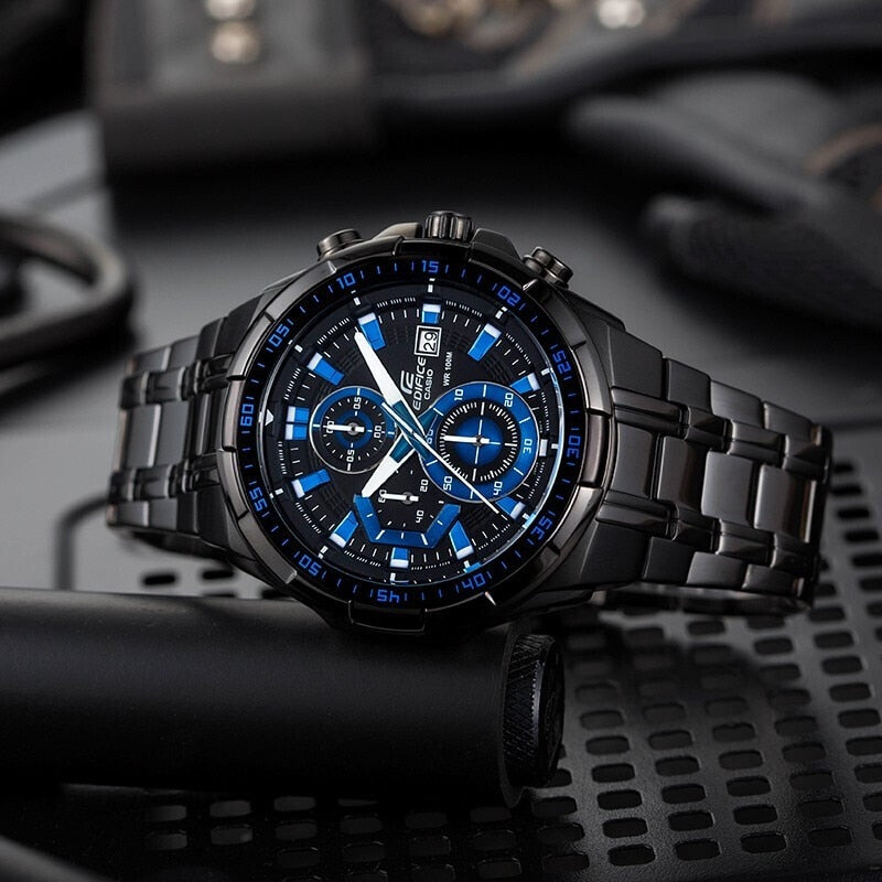 Reloj Casio Edifice, reloj para hombre, marca de lujo, cuarzo, cronógrafo resistente al agua, reloj para hombre, reloj deportivo de carreras, reloj militar, reloj masculino