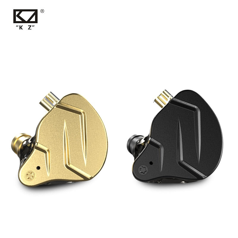 KZ ZSN Pro X In Ear Earphones Hybrid technology 1BA+1DD HIFI Bass Metal Earbuds Sport Noise Cancelling Headset Monitor