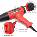 FOSHIO, envoltura de vinilo de fibra de carbono, pistola de calor para UE/EE. UU., Kit de herramientas para coche, tinte de ventana, pistola de aire caliente, escurridor para envolver, accesorios para automóviles